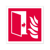 Brandschutztür-Sicherheitszeichen Permastempel (Design)