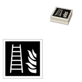 Brandschutzzeichen Gummistempel (Stempel)