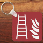 Brandschutzzeichen Schlüsselanhänger (Vorderseite)