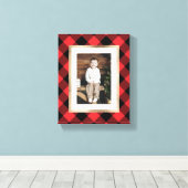 Brandseite Leinwanddruck (Insitu (Holzboden))