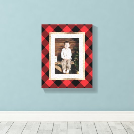 Brandseite Leinwanddruck (Insitu (Holzboden))