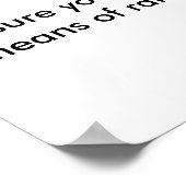 Brandsicherheit 01 poster (Ecke)