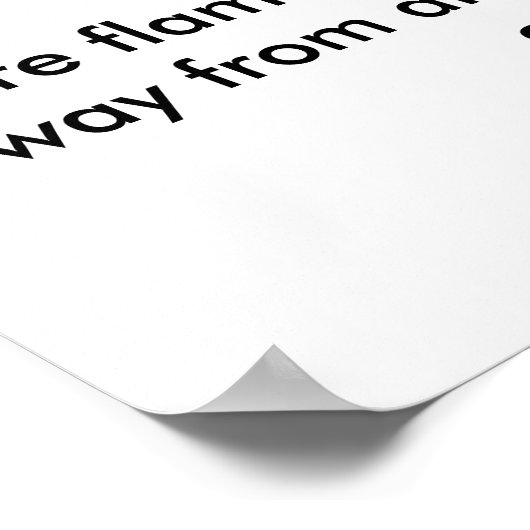 Brandsicherheit 07 poster (Ecke)