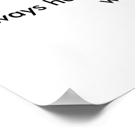 Brandsicherheit 13 poster (Ecke)