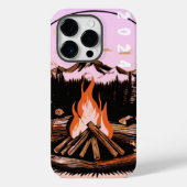 Brandside Elegance: Fett flame Print Design Case-Mate iPhone Hülle (Rückseite)