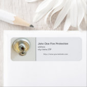 "Brandsprinkler"-Rücksendetikett (Insitu)