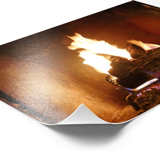 Brandstelle Fotodruck (Ecke)