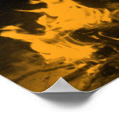 Brandstelle Poster (Ecke)