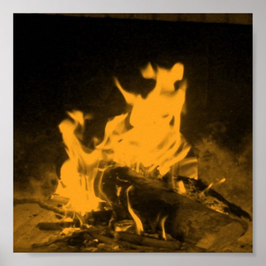 Brandstelle Poster (Vorne)