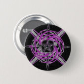 Brandstern Lila Button (Vorne & Hinten)