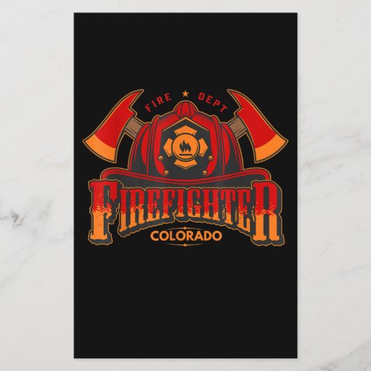 Brandstiftgeschenk für Feuerwehrleute oder Frauen Flyer (Vorne)