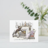 Brandstiftung - Jane Austen Pride & Prejudice Postkarte (Stehend Vorderseite)