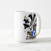 Brandt-Familienwappen Kaffeetasse (VorderseiteRechts)