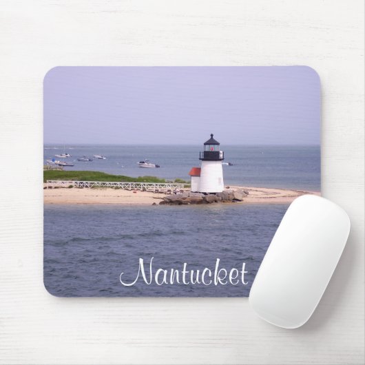 Brandt Point Lighthouse Nantucket MA Mousepad (Mit Mouse)