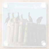 Brandts Kormorant Glasuntersetzer (Rückseite)