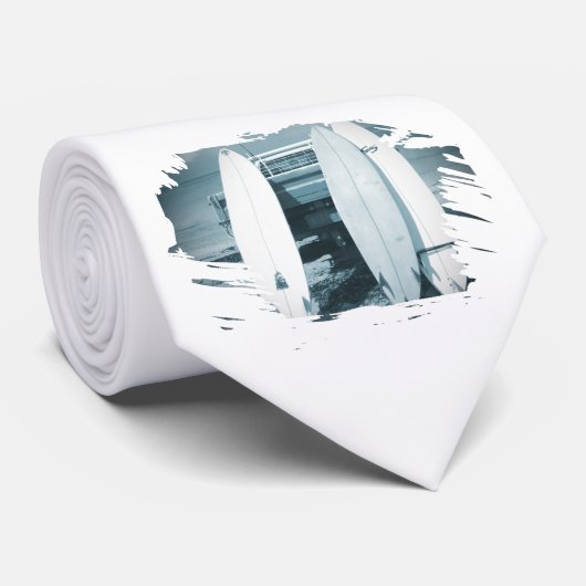 Brandung 3 Surfbretter beben das blaue surfende Krawatte (Gerollt)