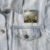 Brandung auf einer felsigen Küste, 1835 Button (Beispiel)