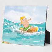 Brandung Fotoplatte (Seite)