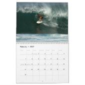 Brandung Hawaii, durch Brad Scott Kalender (Feb 2027)
