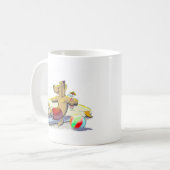 Brandung Hund Kaffeetasse (Vorderseite Links)