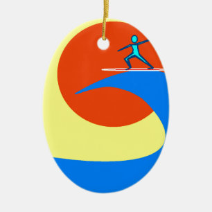 Brandung Keramikornament