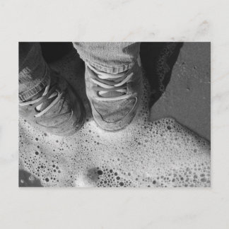 Brandung n beschuht Postkarte