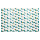 Brandung oben! stoff (Yard (91,4 cm))