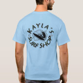 Brandung oben T-Shirt (Rückseite)