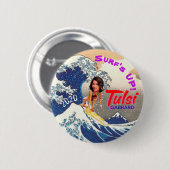 Brandung oben! Tulsi 2020 Button (Vorne & Hinten)