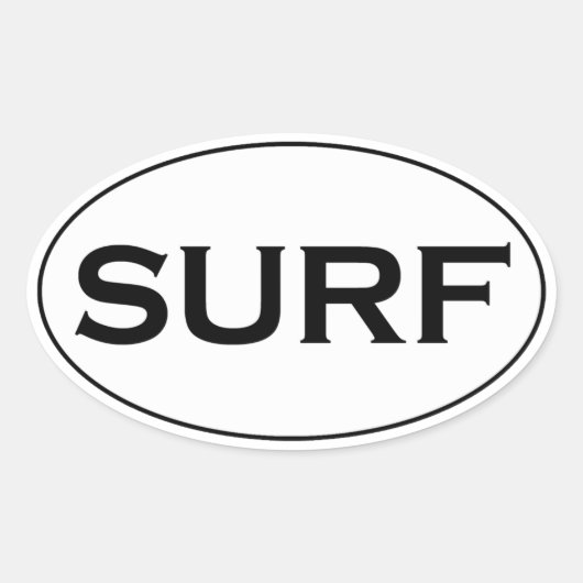 BRANDUNG Oval-Logo Ovaler Aufkleber (Vorderseite)