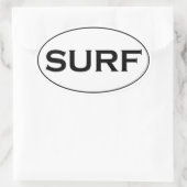 BRANDUNG Oval-Logo Ovaler Aufkleber (Tasche)