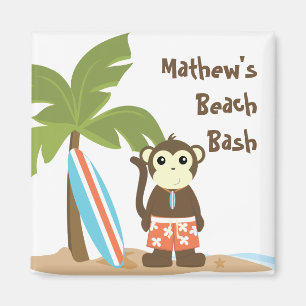 Brandungs-Affe Magnet