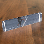 Brandungs-Aktion Namensplakette (Seite)