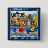 Brandungs-Ausflug-Knopf Button (Vorderseite)