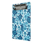 Brandungs-BlumenHibiskus-Muster Mini Klemmbrett (Gewinkelt2)