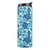 Brandungs-BlumenHibiskus-Muster Thermosbecher (Nach links gedreht)