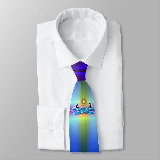 Brandungs-Disco-Krawatte Krawatte (Gebunden)