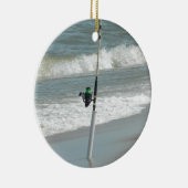 Brandungs-Fischen Keramik Ornament (Rechts)