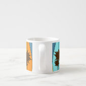 Brandungs-Geschäfts-surfende Espressotasse (Rückseite)