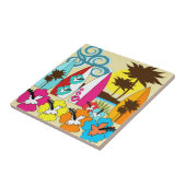 Brandungs-Geschäfts-surfende Fliese (Seite)