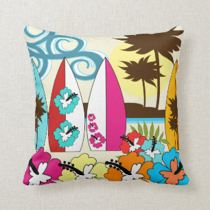 Brandungs-Geschäfts-surfende Kissen