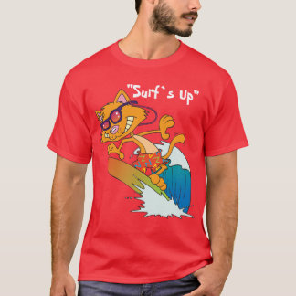 Brandungs-Katze, T-Shirt