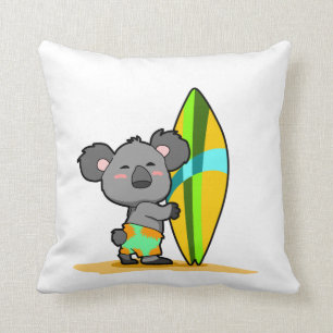 Brandungs-Koala-Bärn-Kissen Kissen