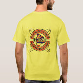 Brandungs-Lehrer-Team-Shirt Hawaiis Lifegaurd T-Shirt (Rückseite)