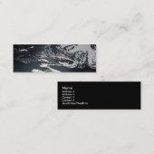 "Brandungs-Monster " Mini Visitenkarte (Vorne/Hinten)