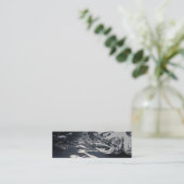 "Brandungs-Monster " Mini Visitenkarte (Stehend Vorderseite)