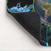 Brandungs-Planet Mousepad (Ecke)