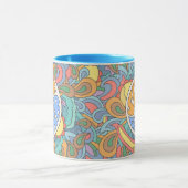 Brandungs-Reiter-Muster Tasse (Zentrum)