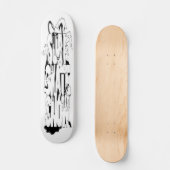 Brandungs-Skate-SchneeSkateboard Skateboard (Vorderseite)