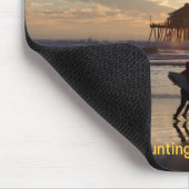 Brandungs-Stadt Huntington Beach Kalifornien Mousepad (Ecke)
